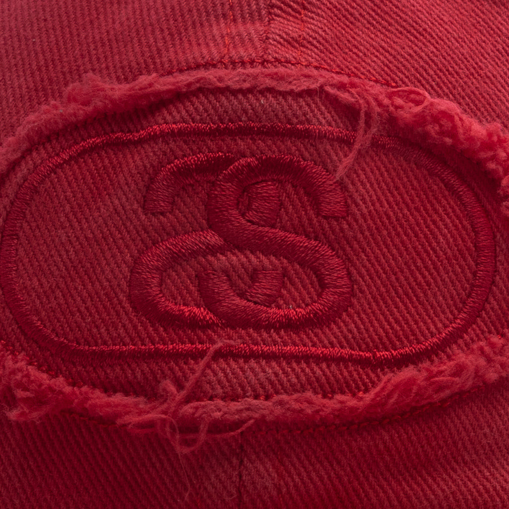 LOW PROFILE PILL STRAPBACK - RED - 2