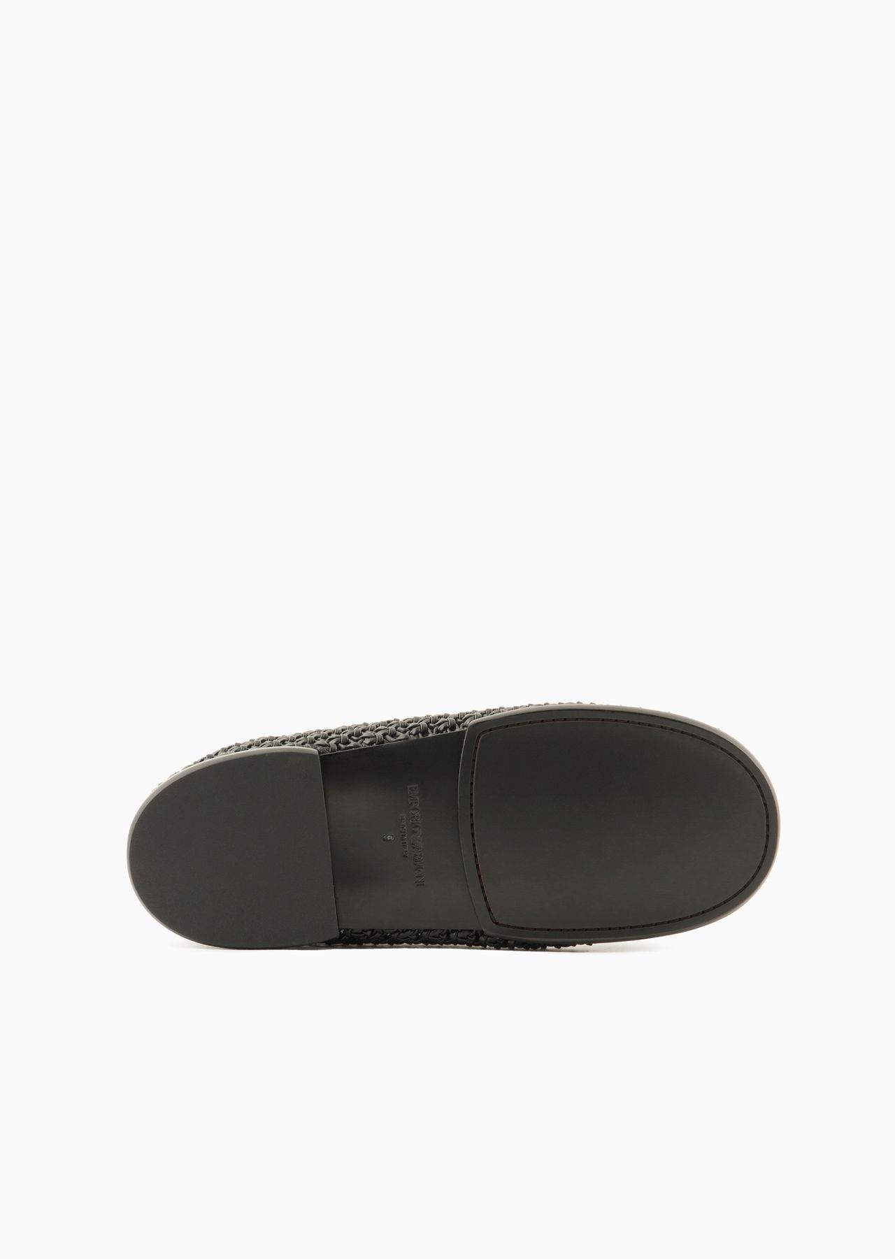 Woven nappa-leather loafers - 6