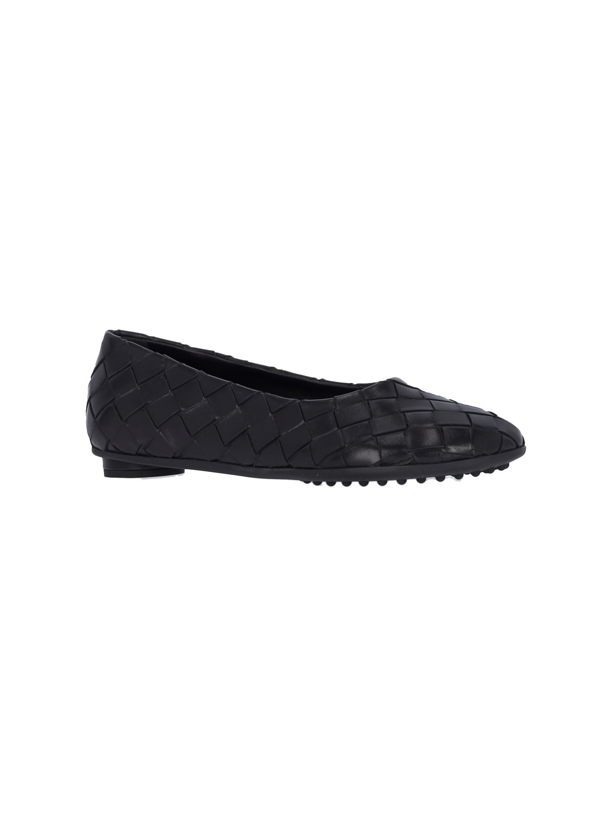 BRAIDED LEATHER BALLET FLATS - 2