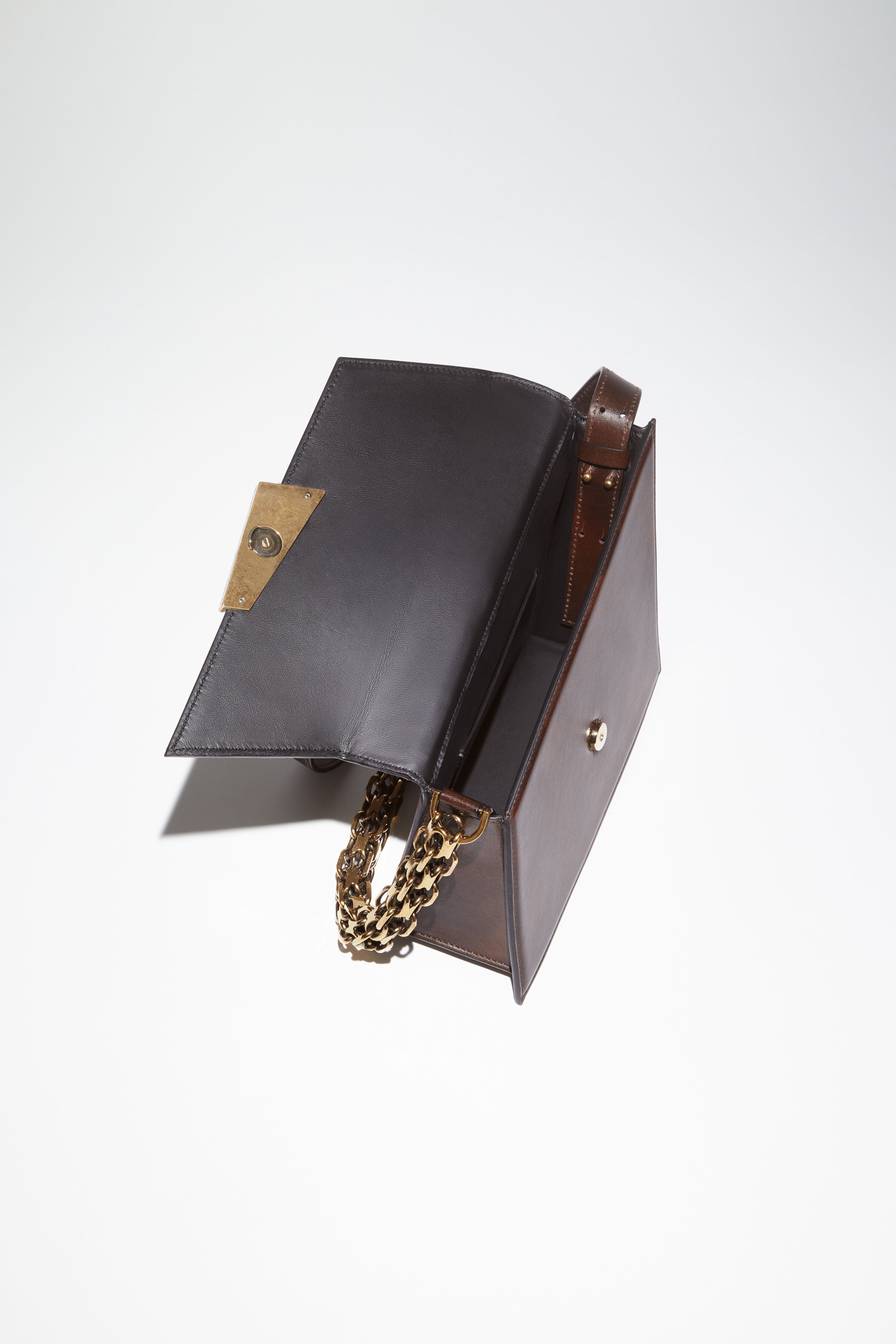 Distortion mini bag - Dark brown - 2