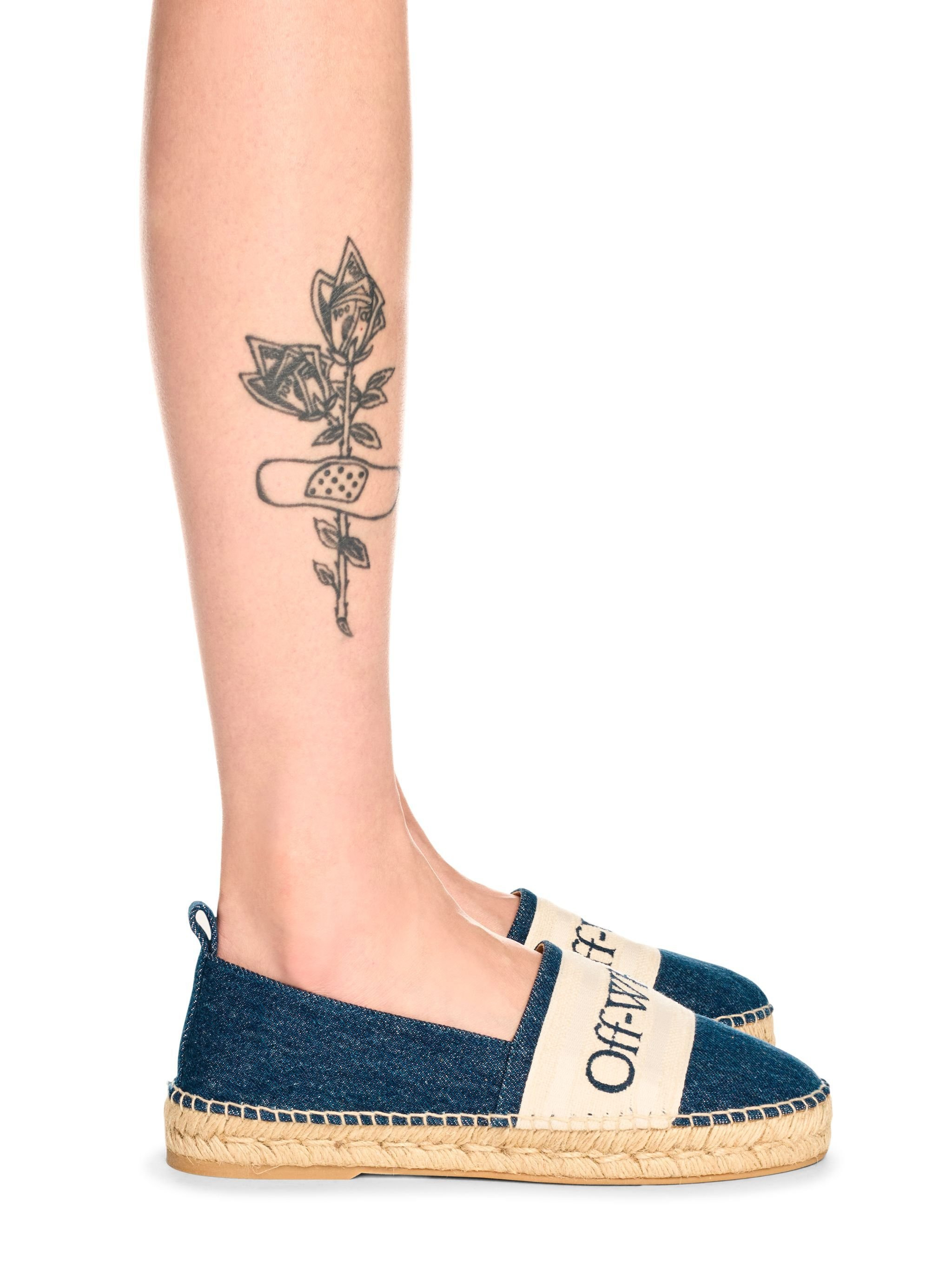 Blue Denim Bookish Espadrilles - 2