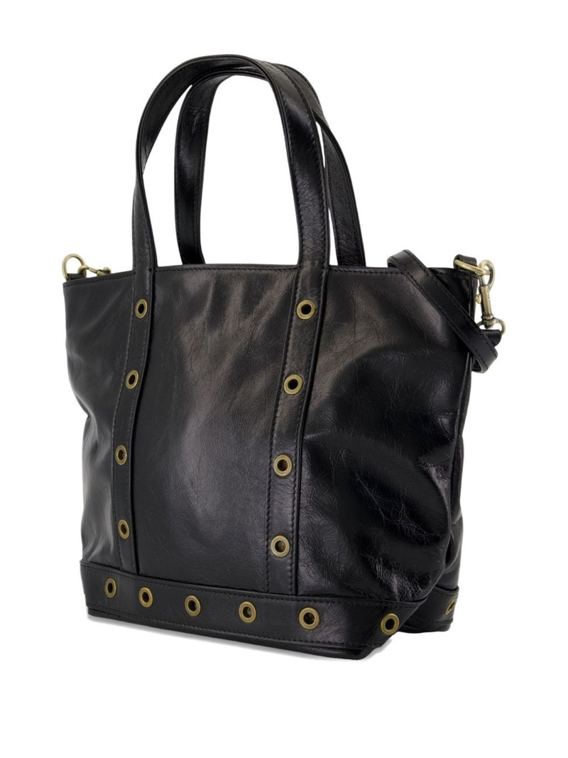 Vanessa Bruno small eyelet-detail tote bag outlook