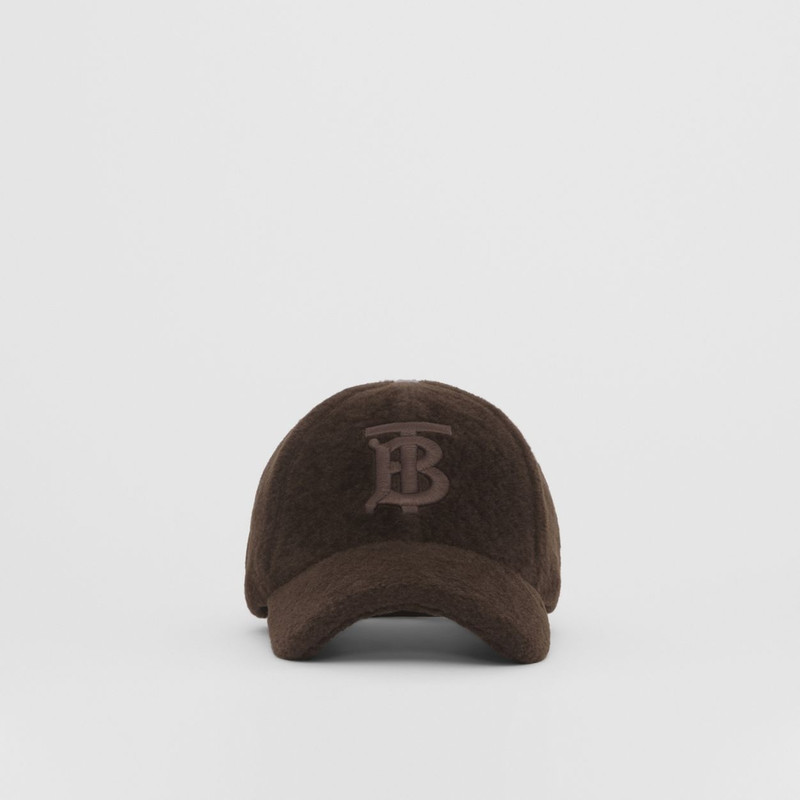 Monogram Motif Shearling Baseball Cap 1