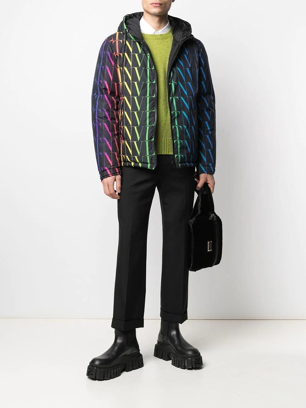 VLTN Times reversible down jacket - 2