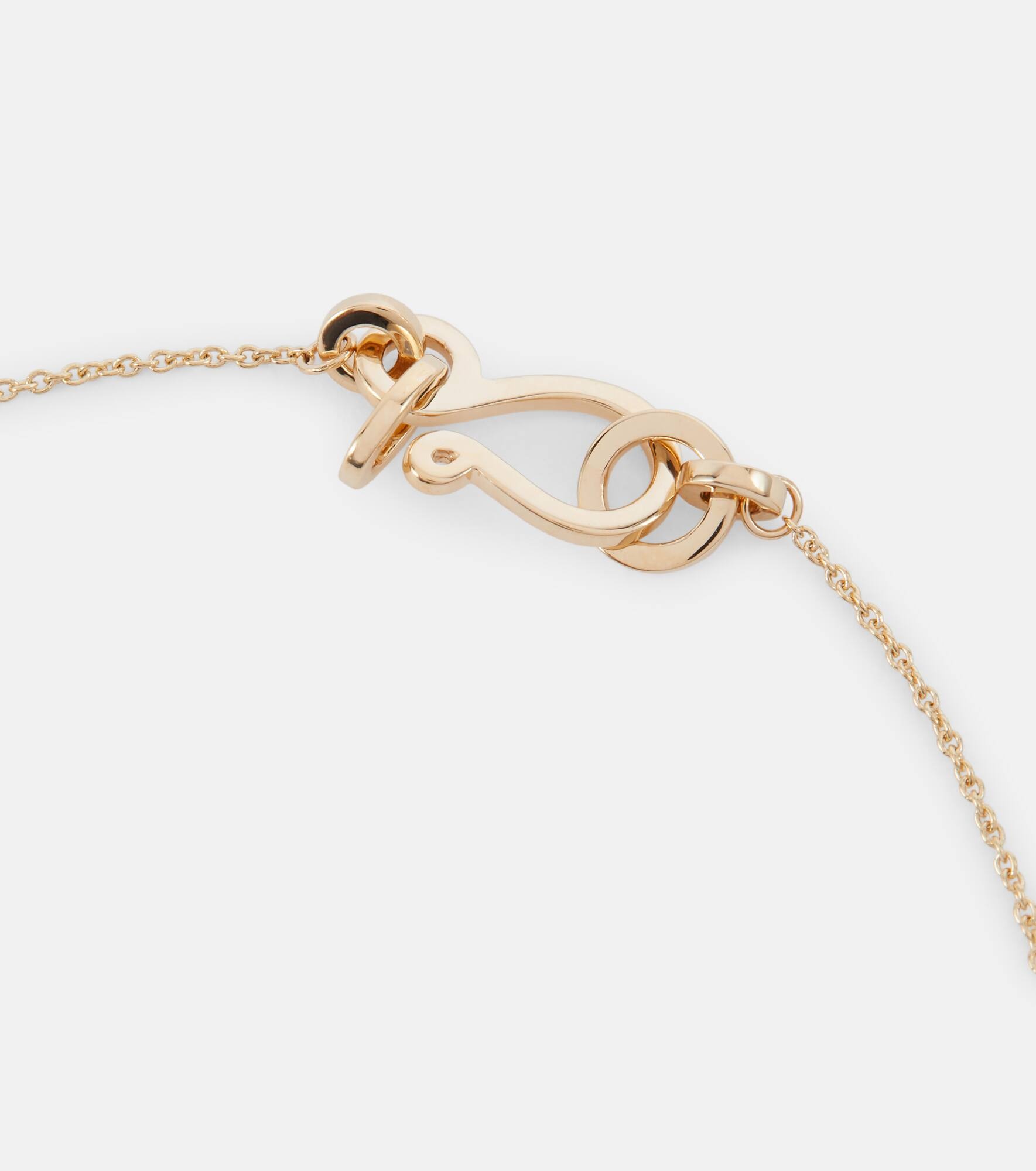Jeanne Simple 14kt gold necklace with freshwater pearls - 4