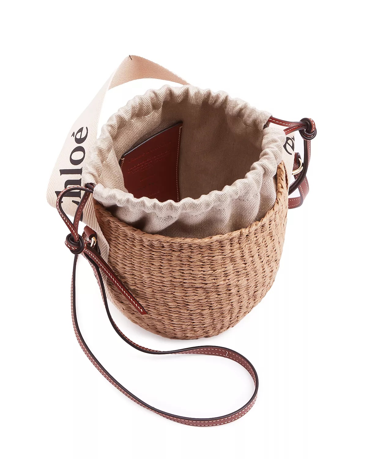 x Mifuko Woody Large Woven Basket Tote - 5