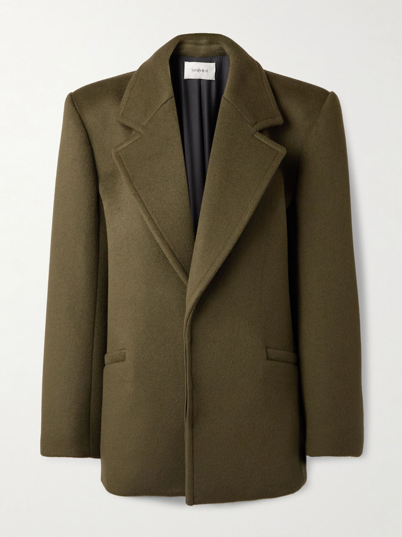 Oversized wool coat Green - 1