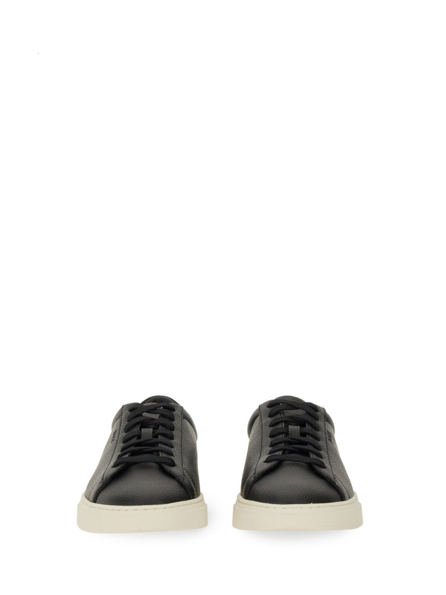 Grained Leather Sneaker - 4