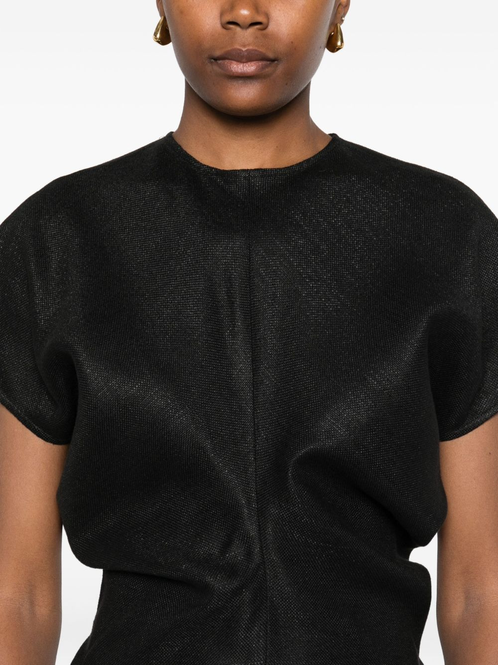ruched-waist top - 5