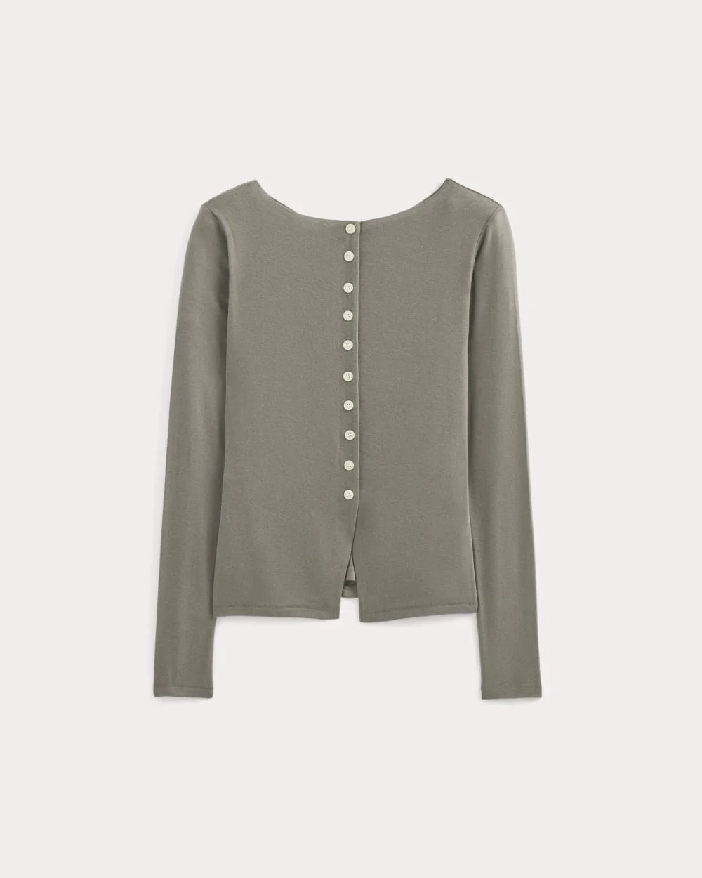BUTTON-UP TOP IN BUTTERLUXE - 1