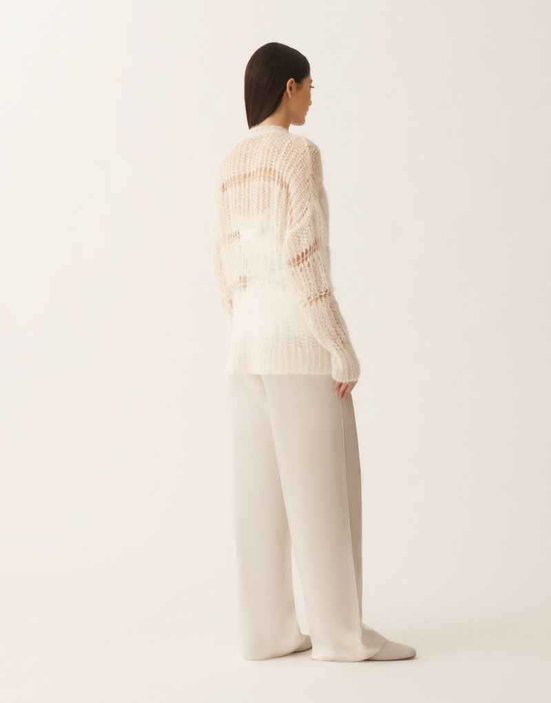 Mohair and organic cotton sweater 4