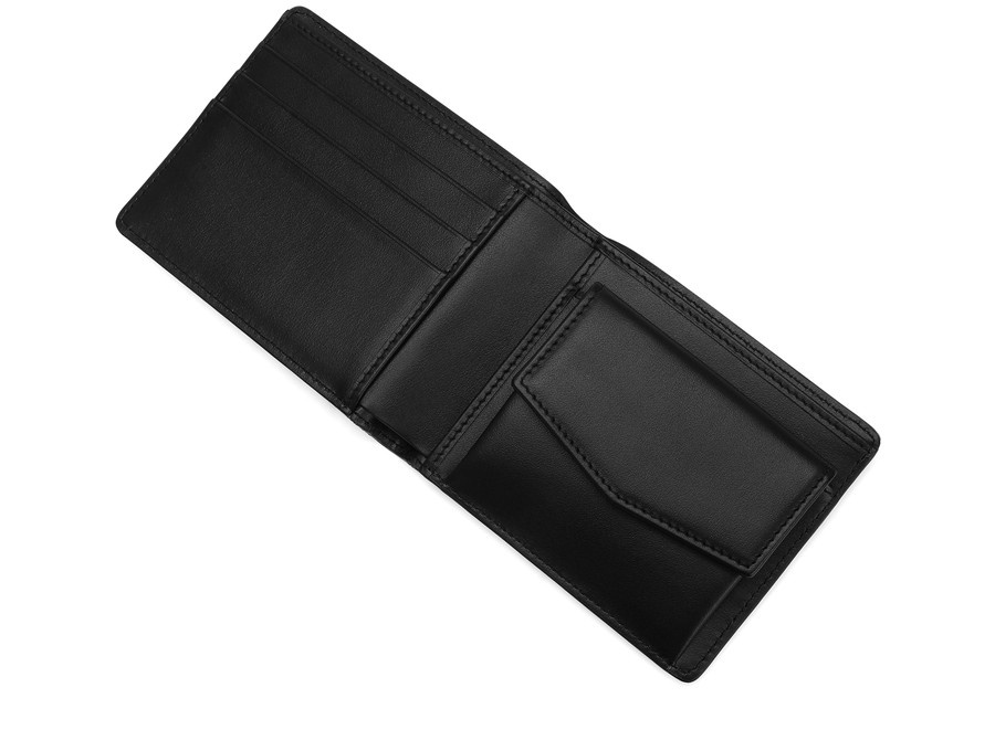 Coated jacquard bifold wallet - 4