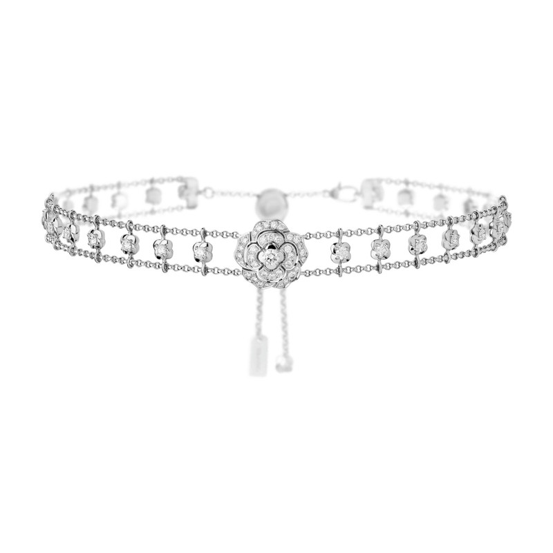 Bouton de Camélia choker 1
