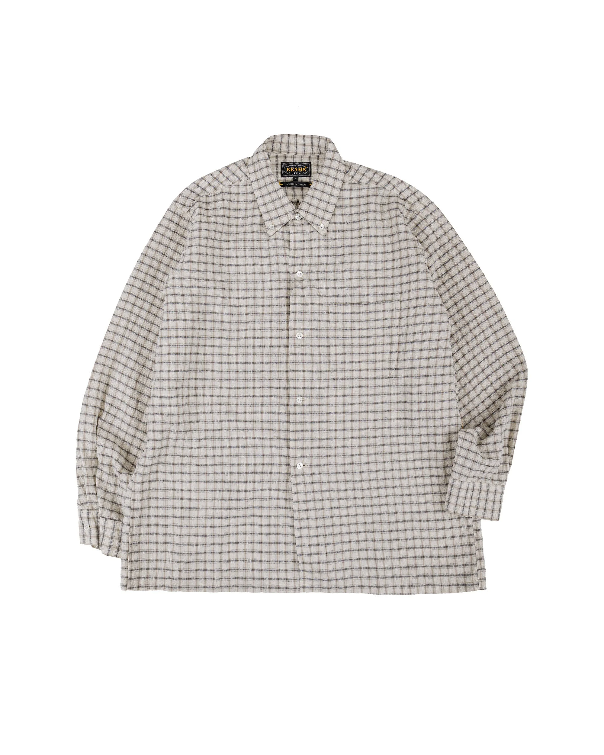 Open B.D. Sucker Plaid Navy - 1