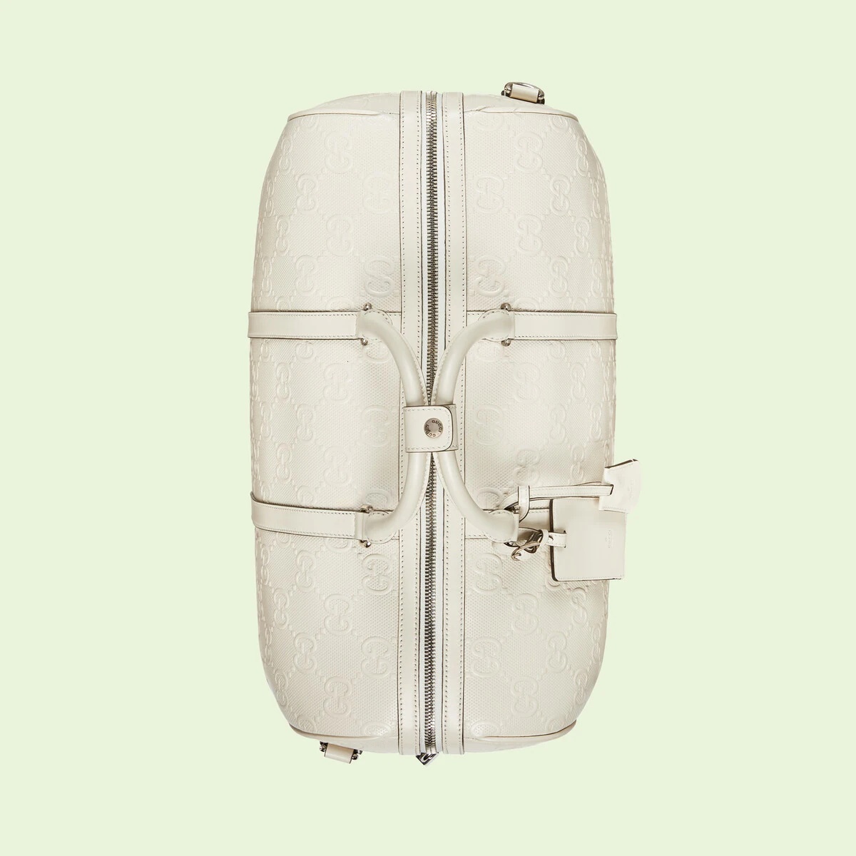 GG embossed duffle bag - 6