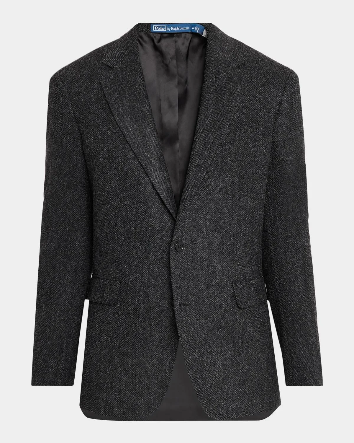 Men's Herringbone Tailored-Fit Sport Jacket - 1