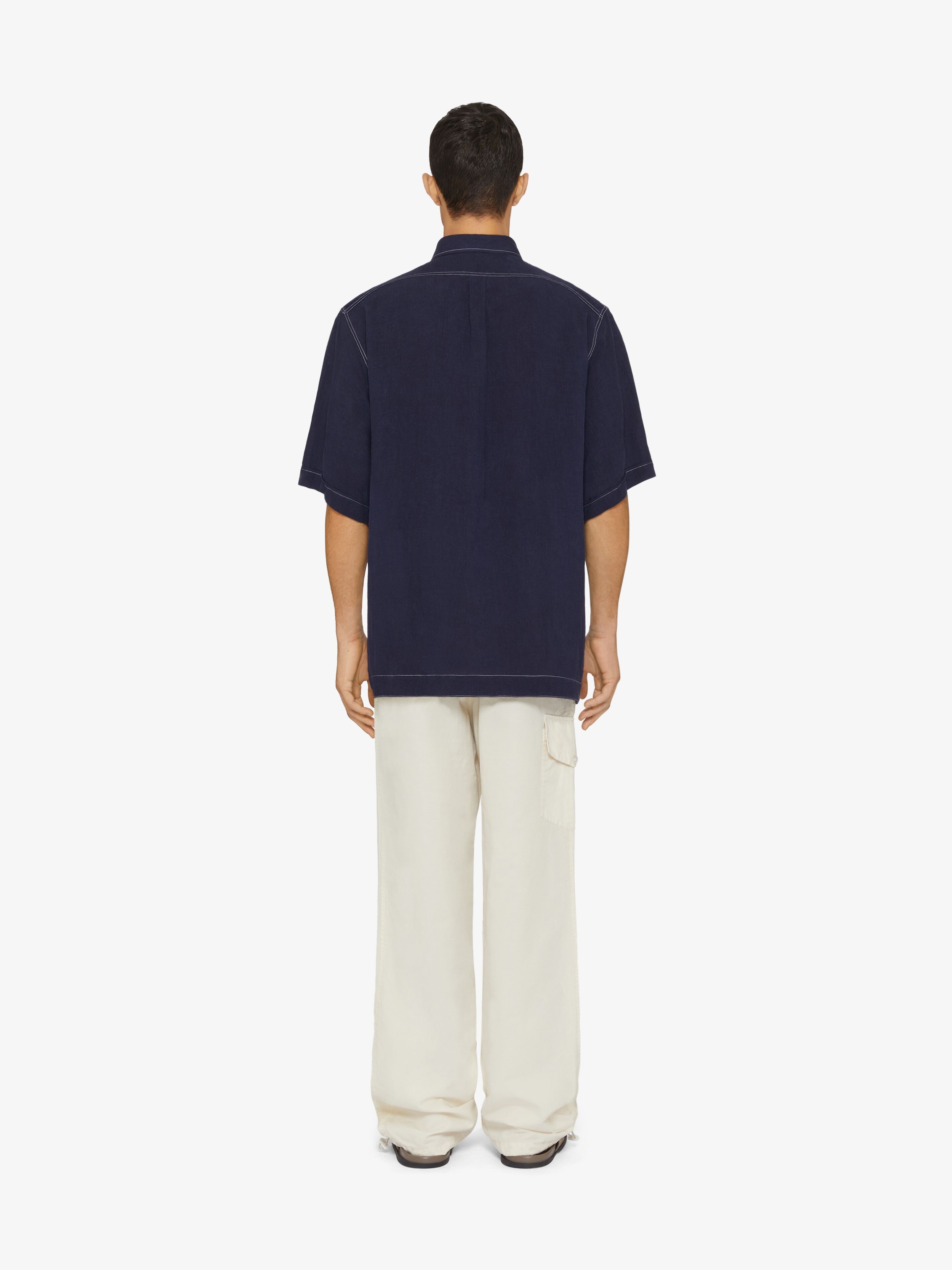 SHIRT IN LINEN - 4