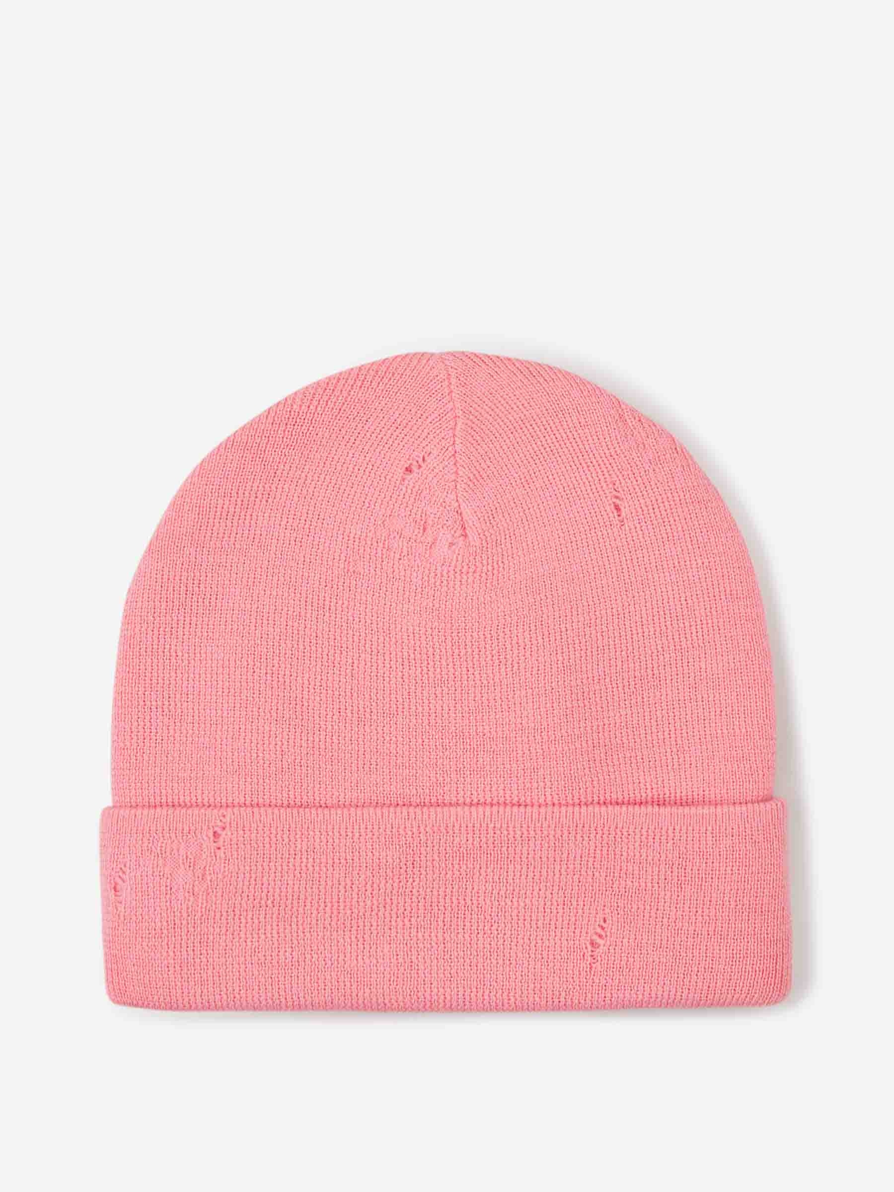 DISTRESSED LOGO BEANIE - 2