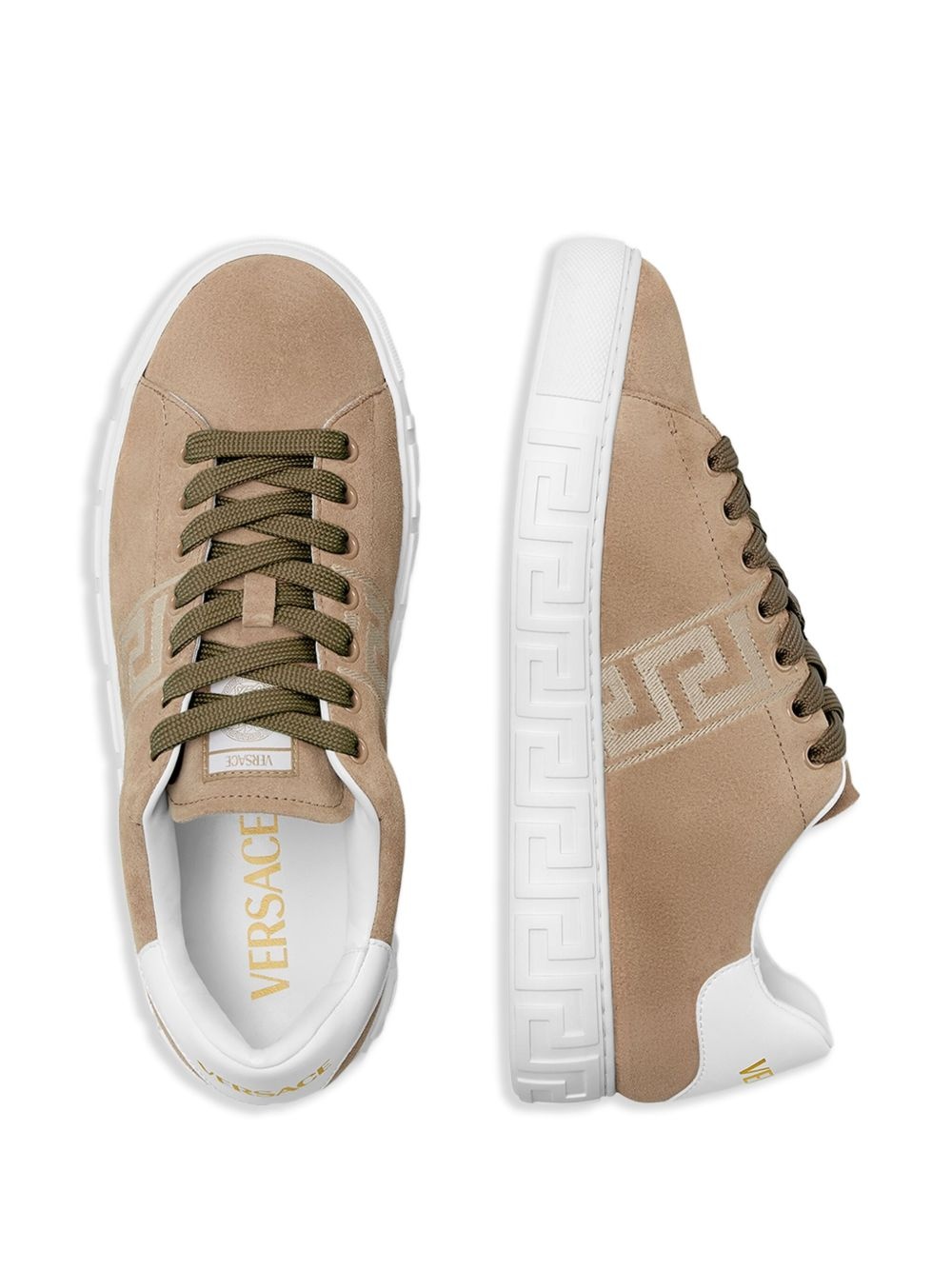 Greca suede sneakers - 3