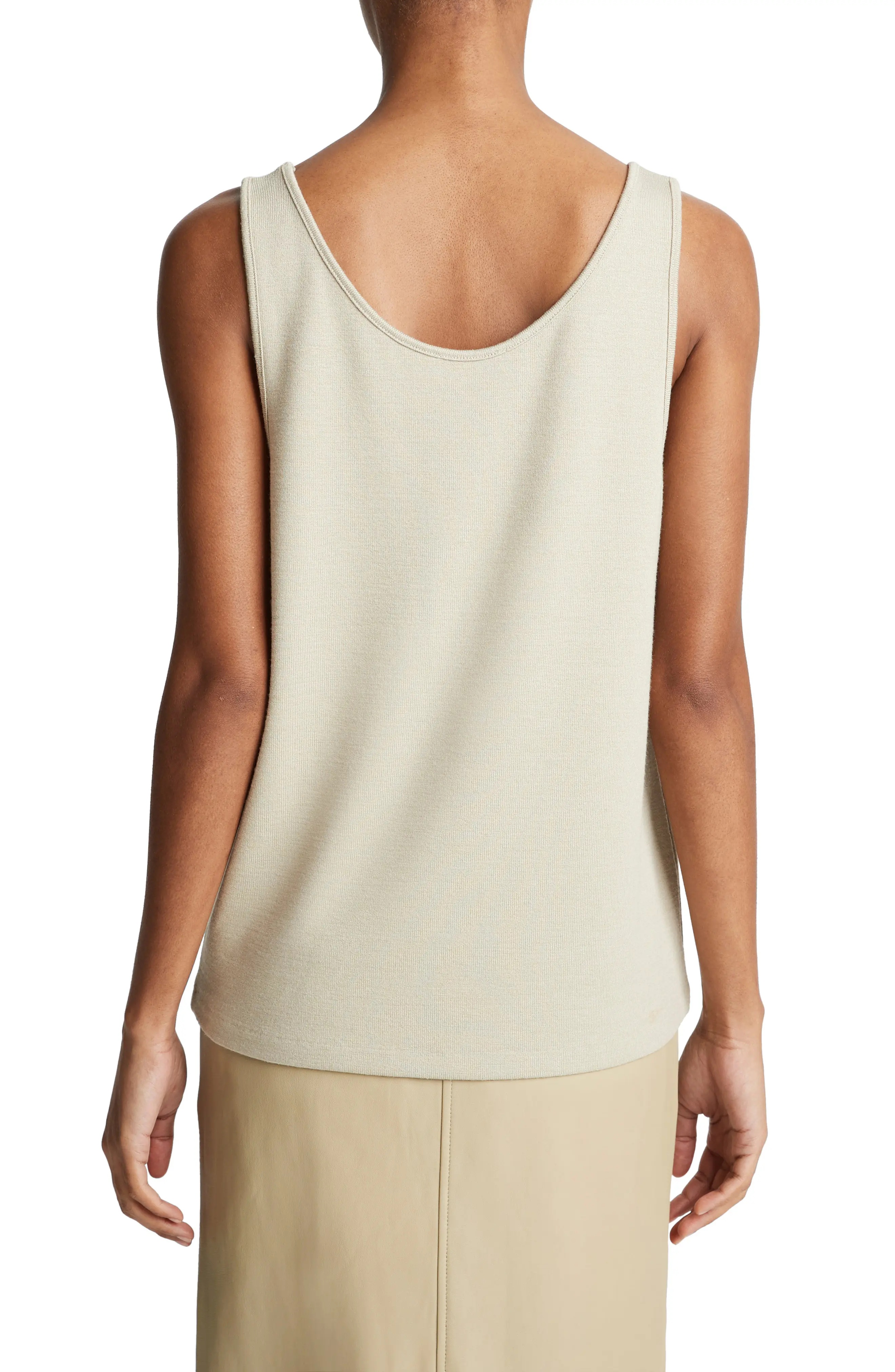 Relaxed Scoop Neck Tank - 2