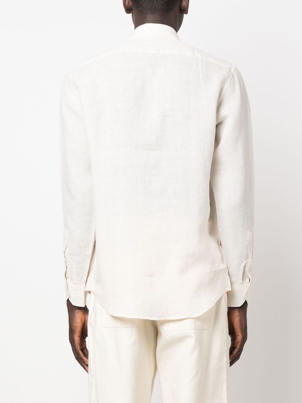 linen long-sleeve shirt - 4