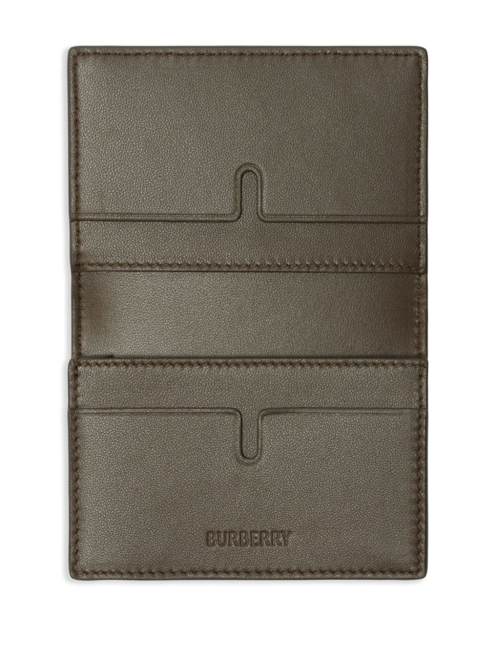Nova Check bi-fold card holder - 3