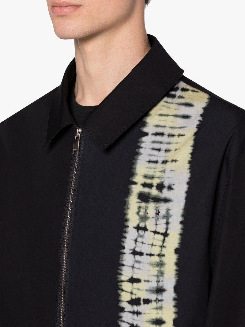 JOHN ELLIOTT BLACK SHIBORI DYE BONDED COTTON JACKET 5