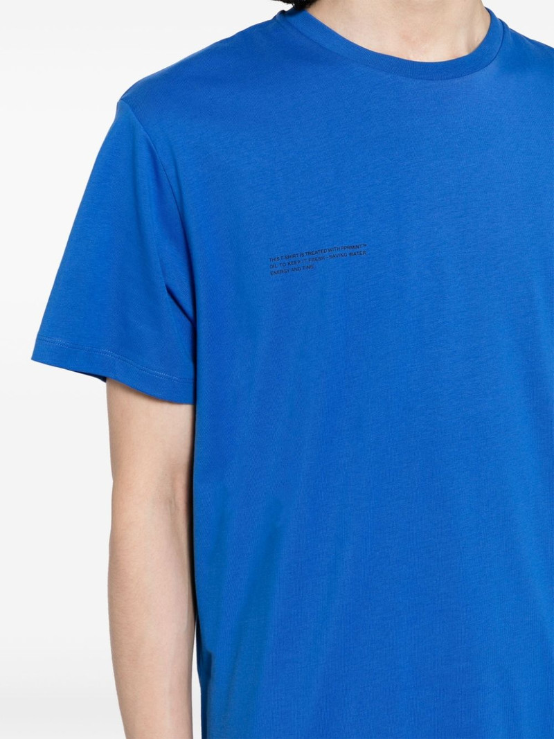 logo-print organic-cotton T-shirt 5