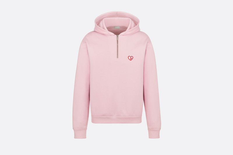 CD Heart Relaxed-Fit Hooded Sweatshirt 1