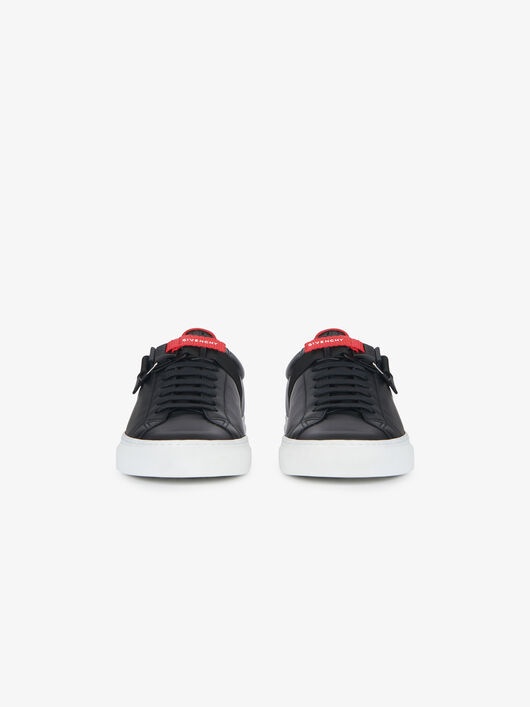 GIVENCHY SNEAKERS IN LEATHER WITH STRAP - 3