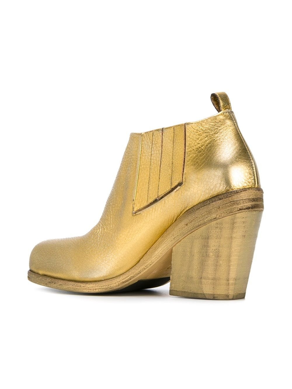 metallic ankle boots - 3