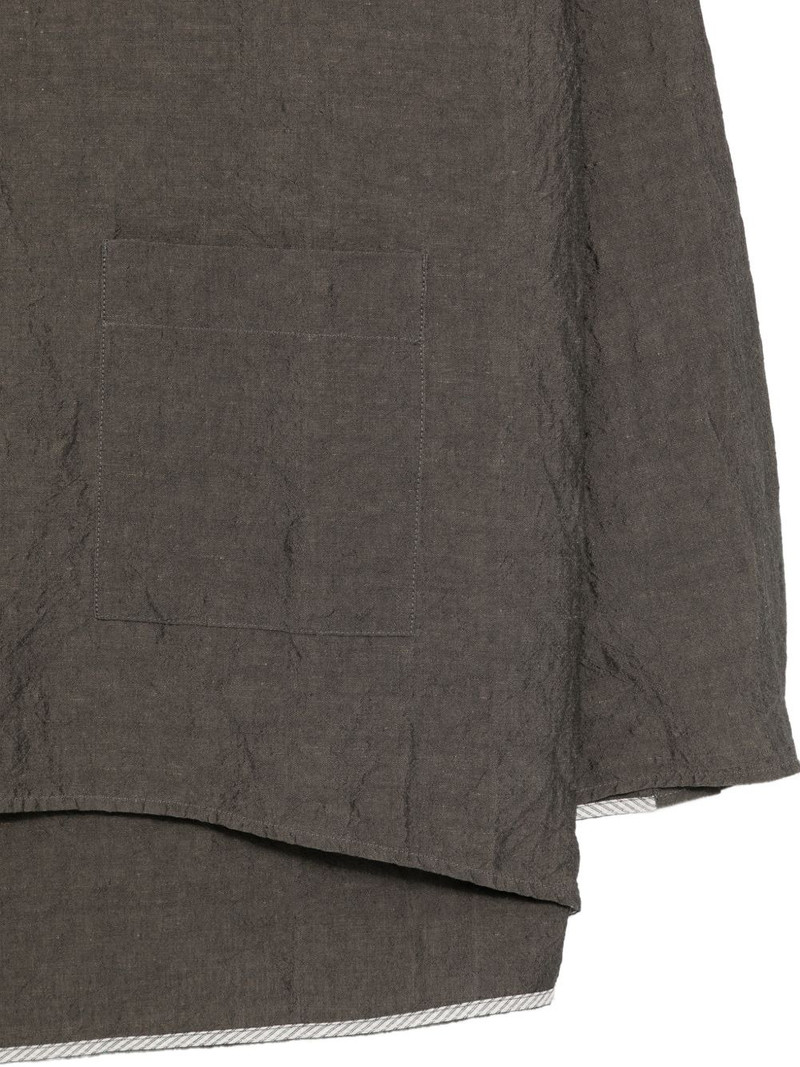 crinkled-finish shirt 3