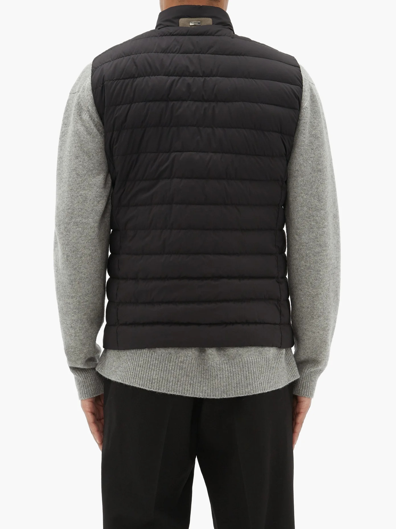 Quilted down gilet - 5