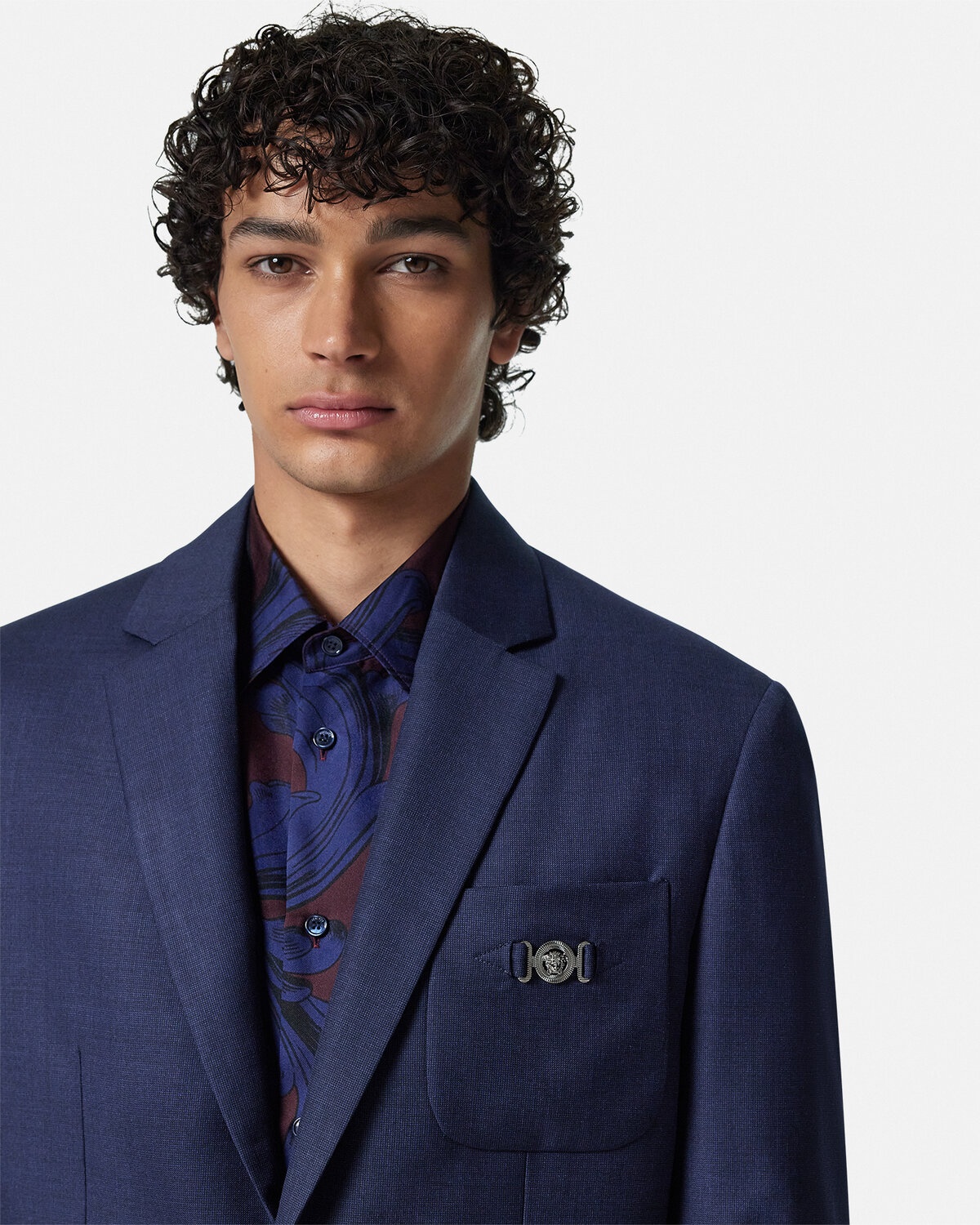 Wool Single-Breasted Blazer - 3