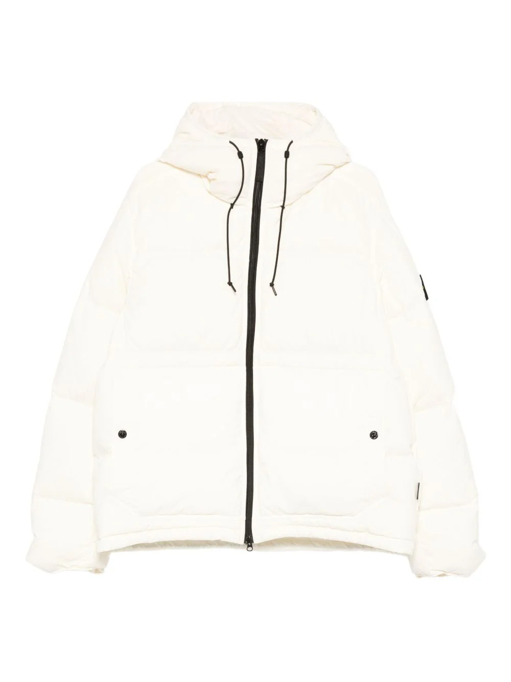 hooded zip-up jacket - 1