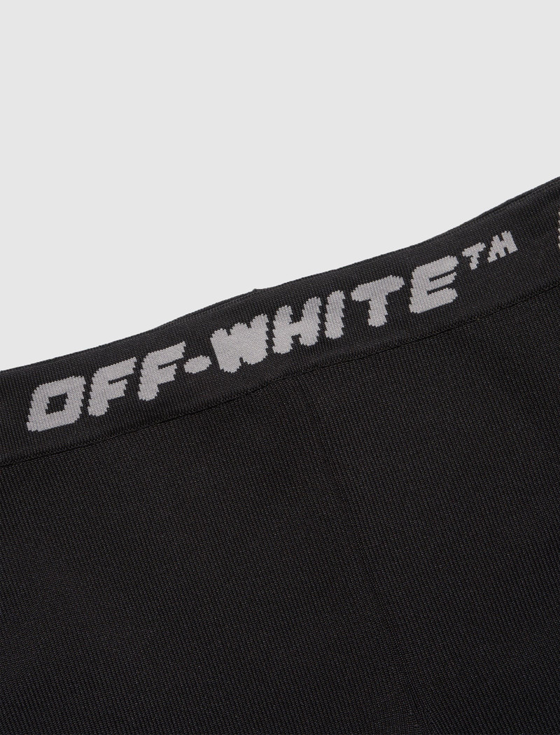 Off-White WOMEN'S LOGO BAND SHORTS outlook
