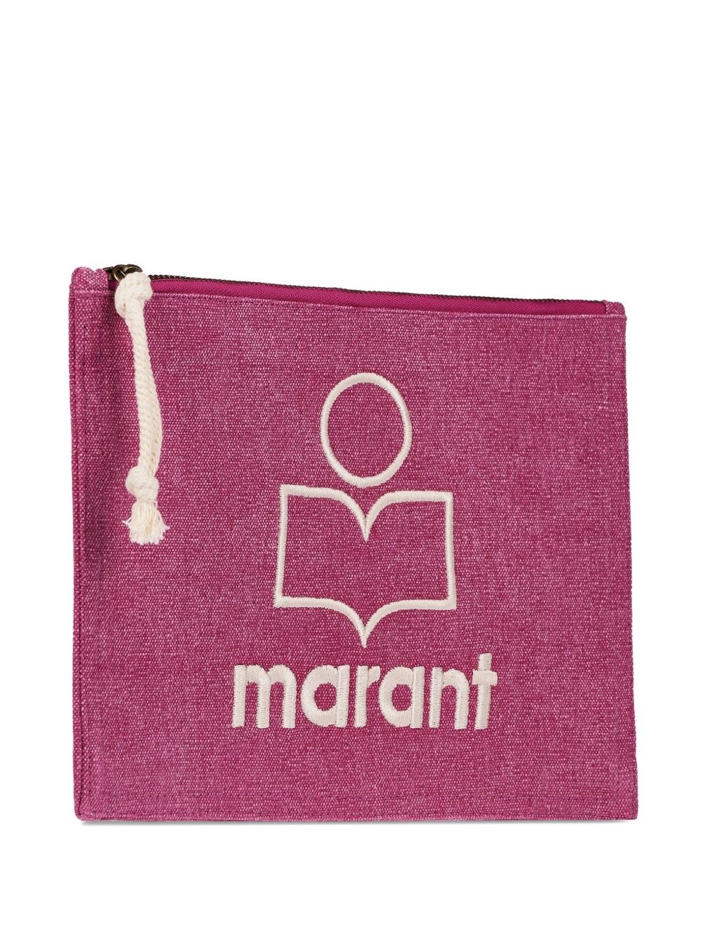 small Netia cotton clutch bag - 3