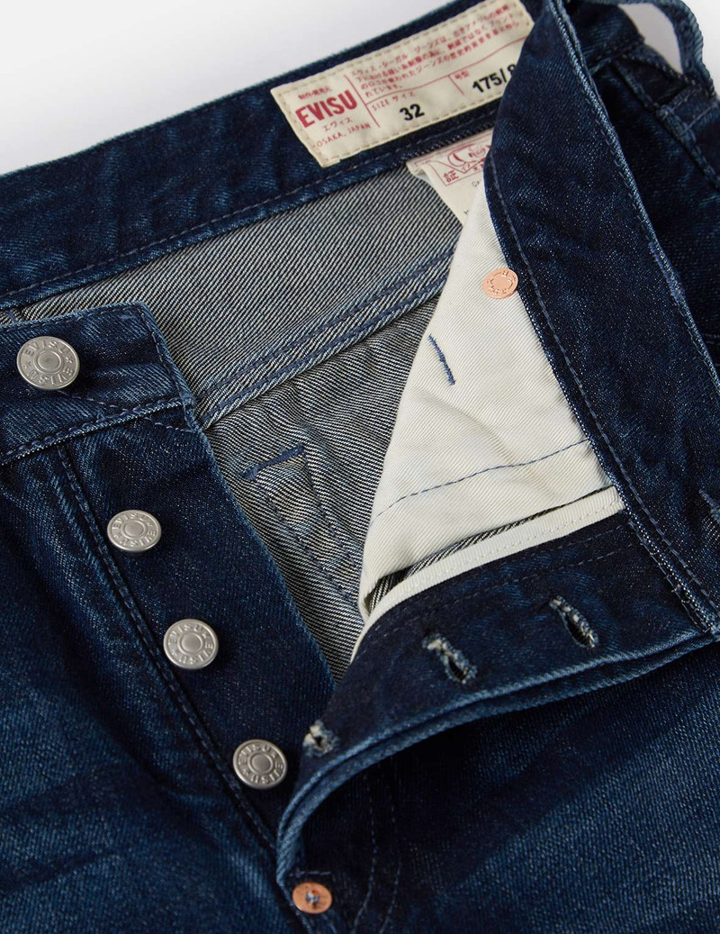 TWO-TONE SEAGULL DENIM SHORTS 8