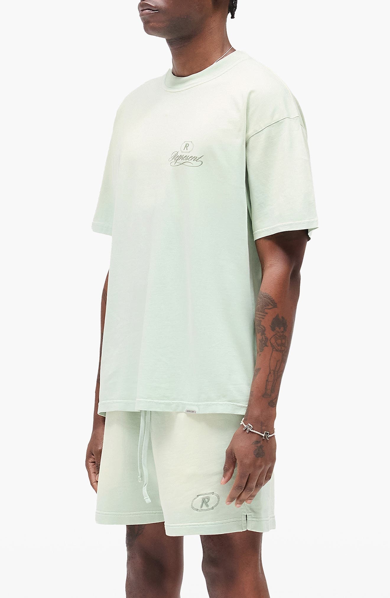 Represent Grand Cru Graphic T-Shirt in Washed Sage at Nordstrom - 3