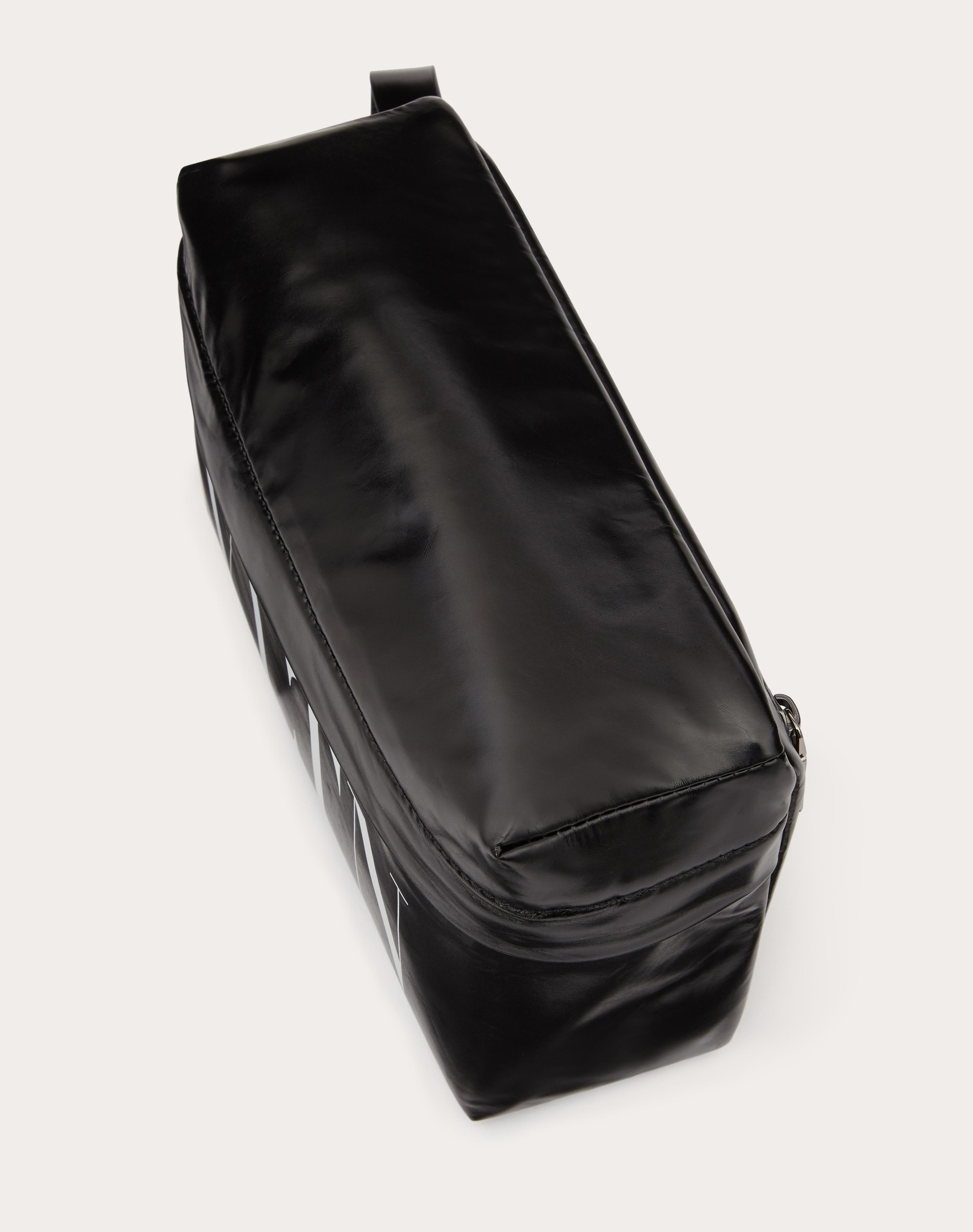 VLTN CALFSKIN LEATHER WASHBAG - 5