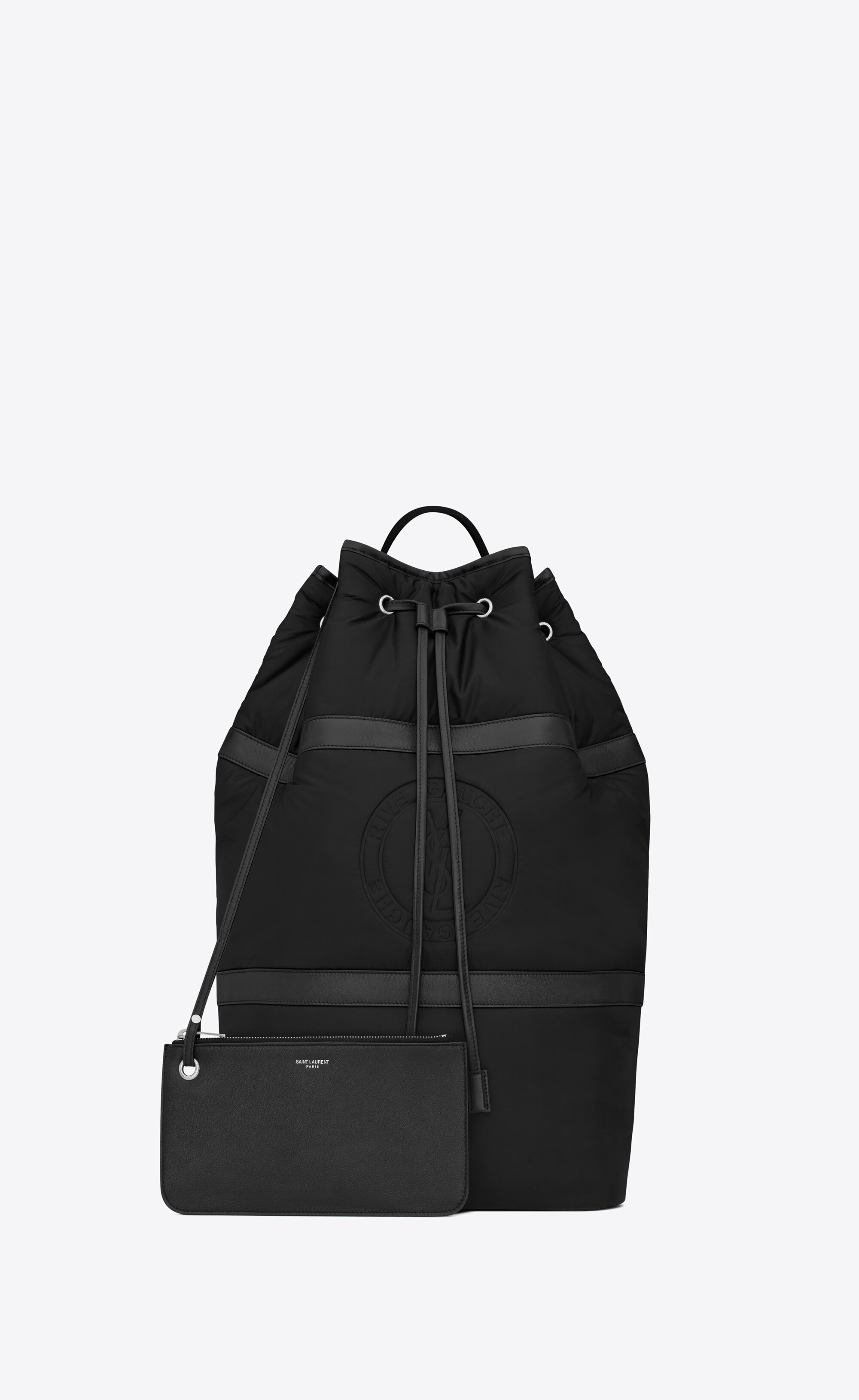 rive gauche sling bag in econyl® - 2