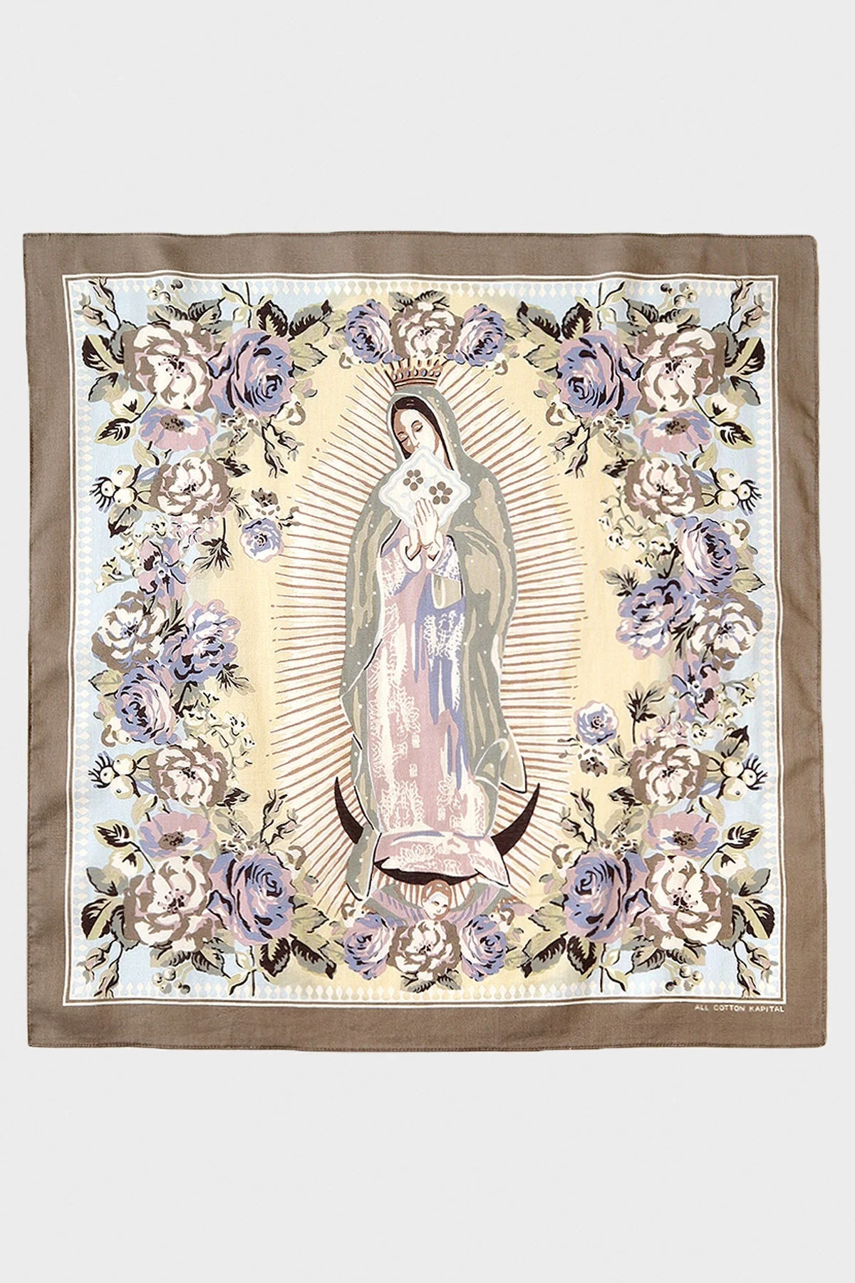 Color Bandanna (PECKISH MARIA) - Brown - 1