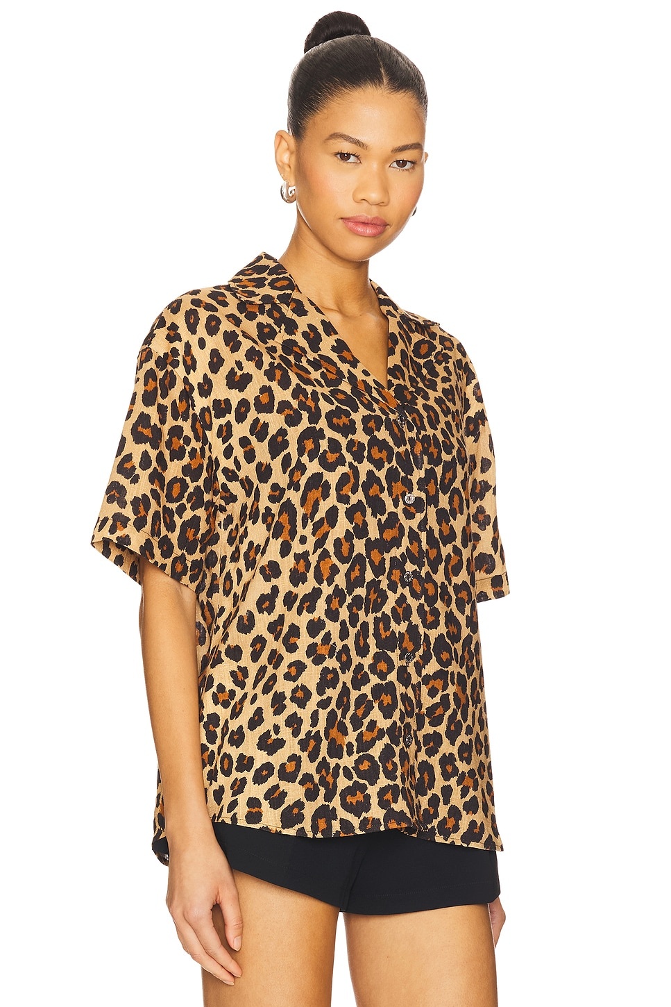 Bia Linen Camp Shirt - 3