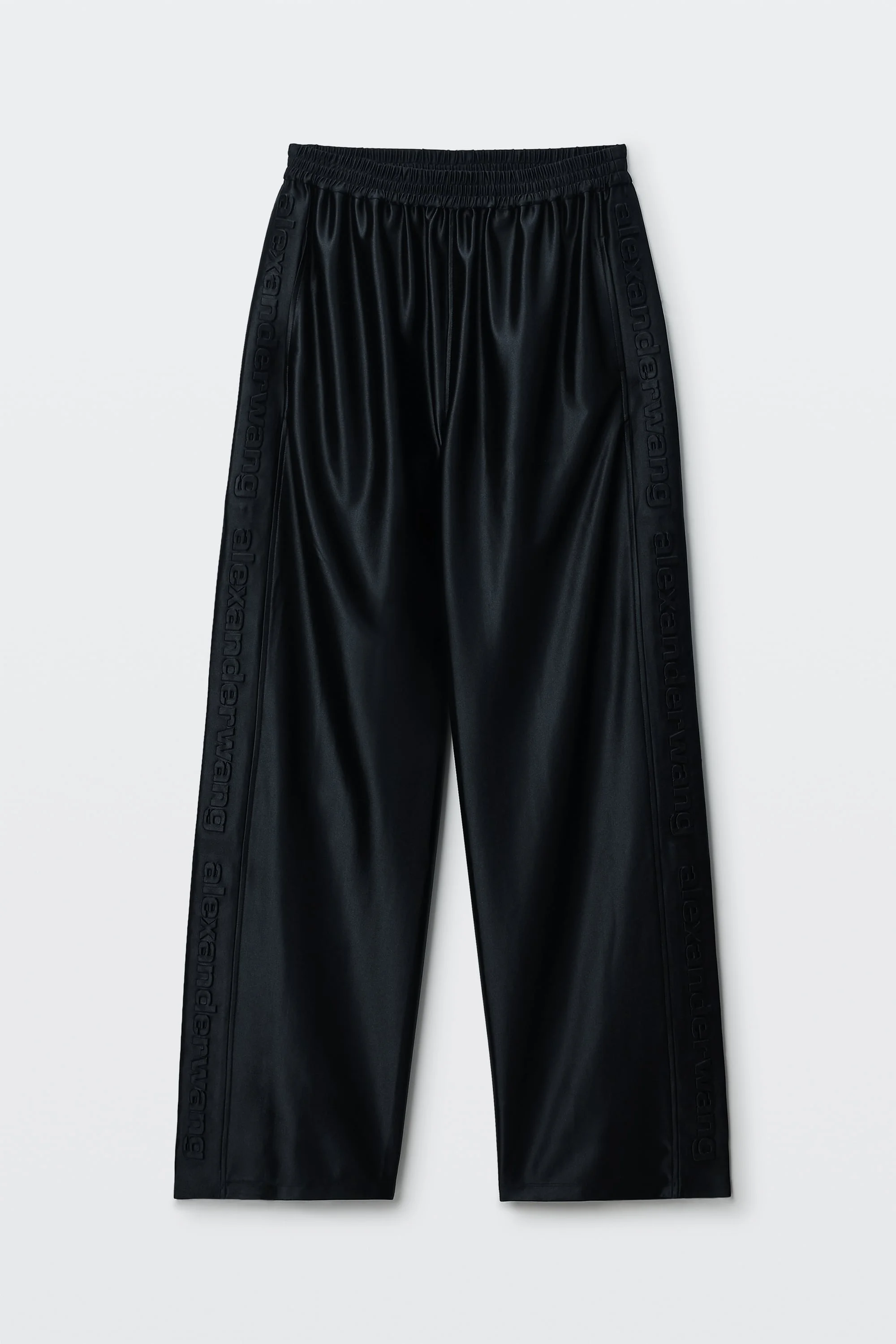 EMBOSS LOGO PANEL MID-RISE TRACK PANT - 1
