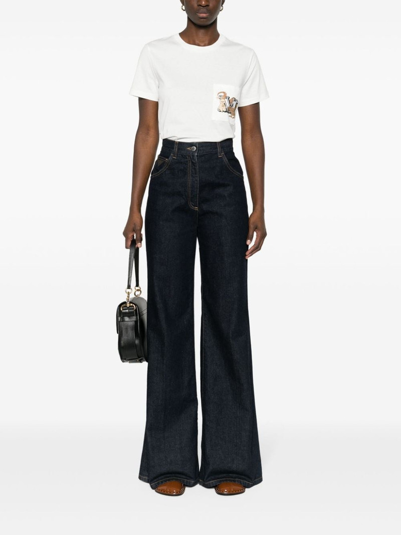 Max Mara graphic-print cotton T-shirt outlook