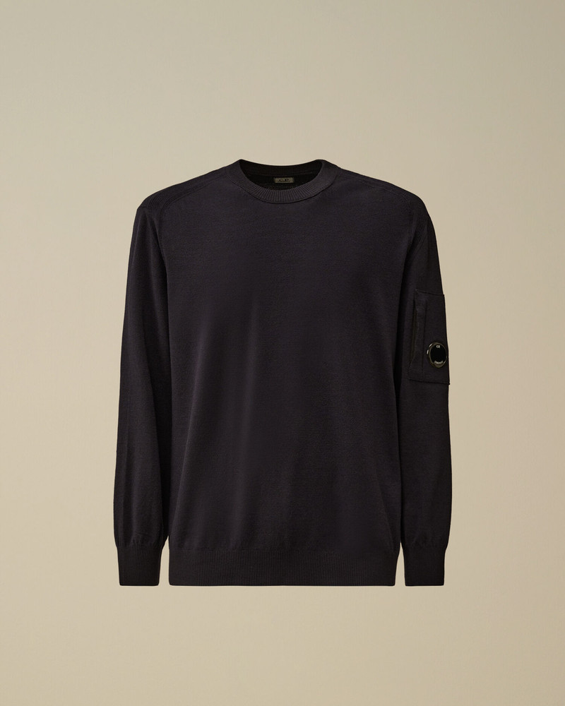 Extrafine Merino Wool Crewneck Sweater 1