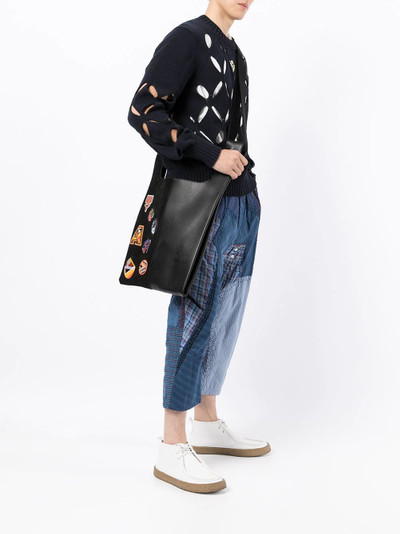 Mulberry x Ahluwalia Oversized Portobello messenger bag outlook