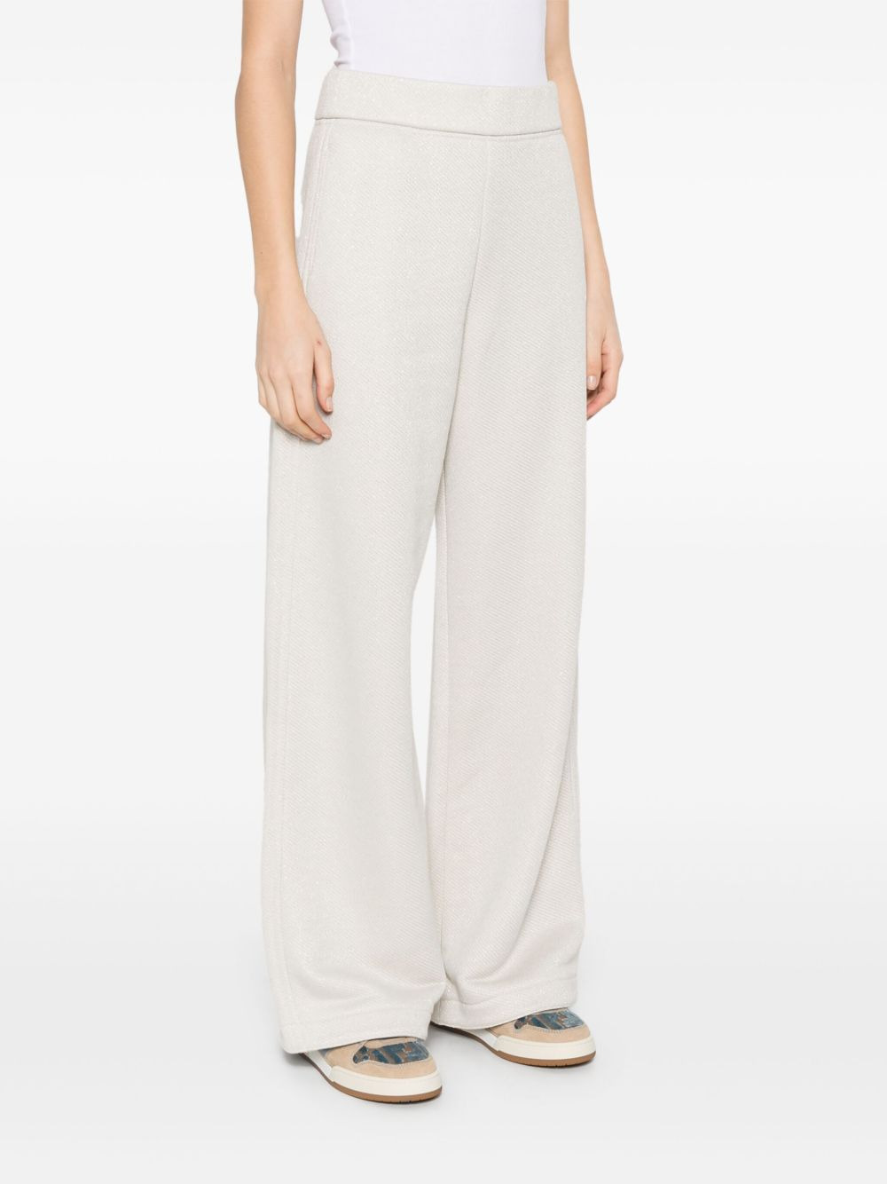 Max Mara Women Cotton Blend Wide-Leg Trousers - 5