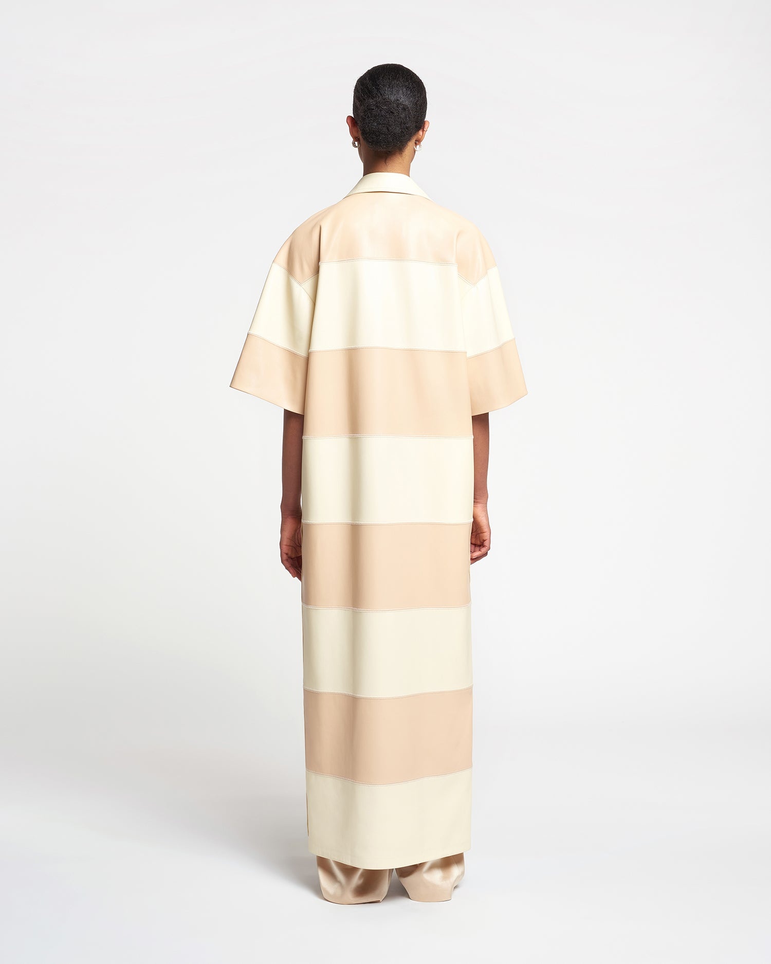 Alt-Leather Maxi Dress - 5