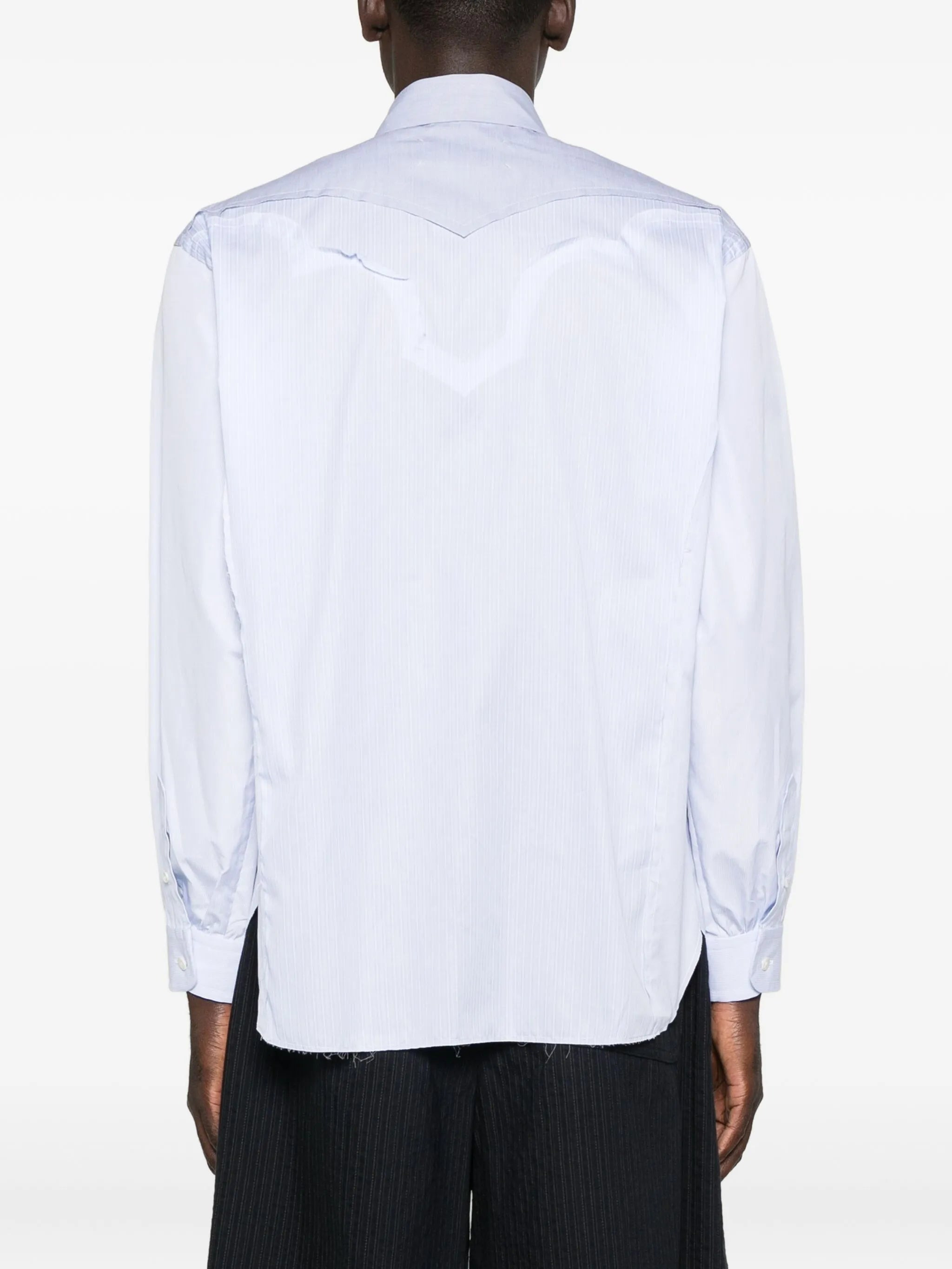 Maison Margiela Two-tone Yoke Shirt - 5